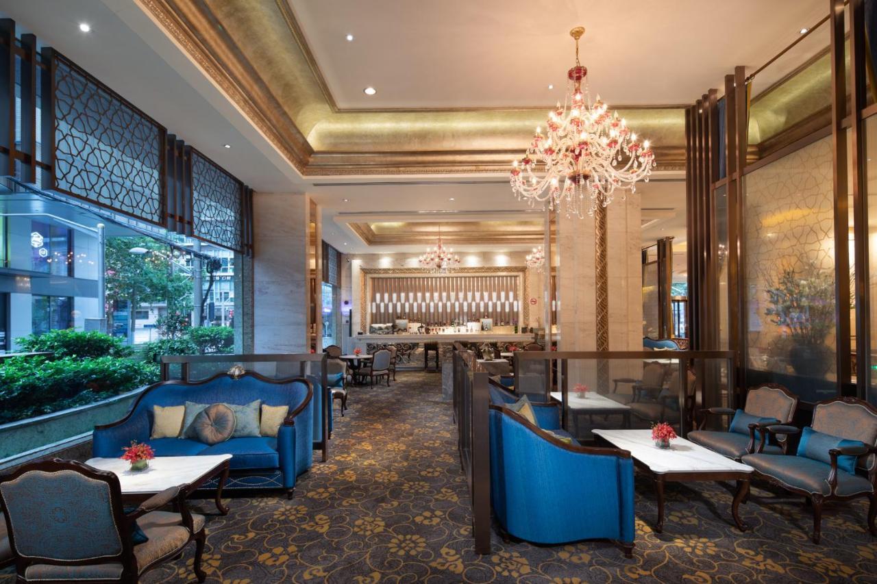 Crowne Plaza Shanghai Nanjing Road By Ihg Eksteriør bilde The Lounge at the hotel