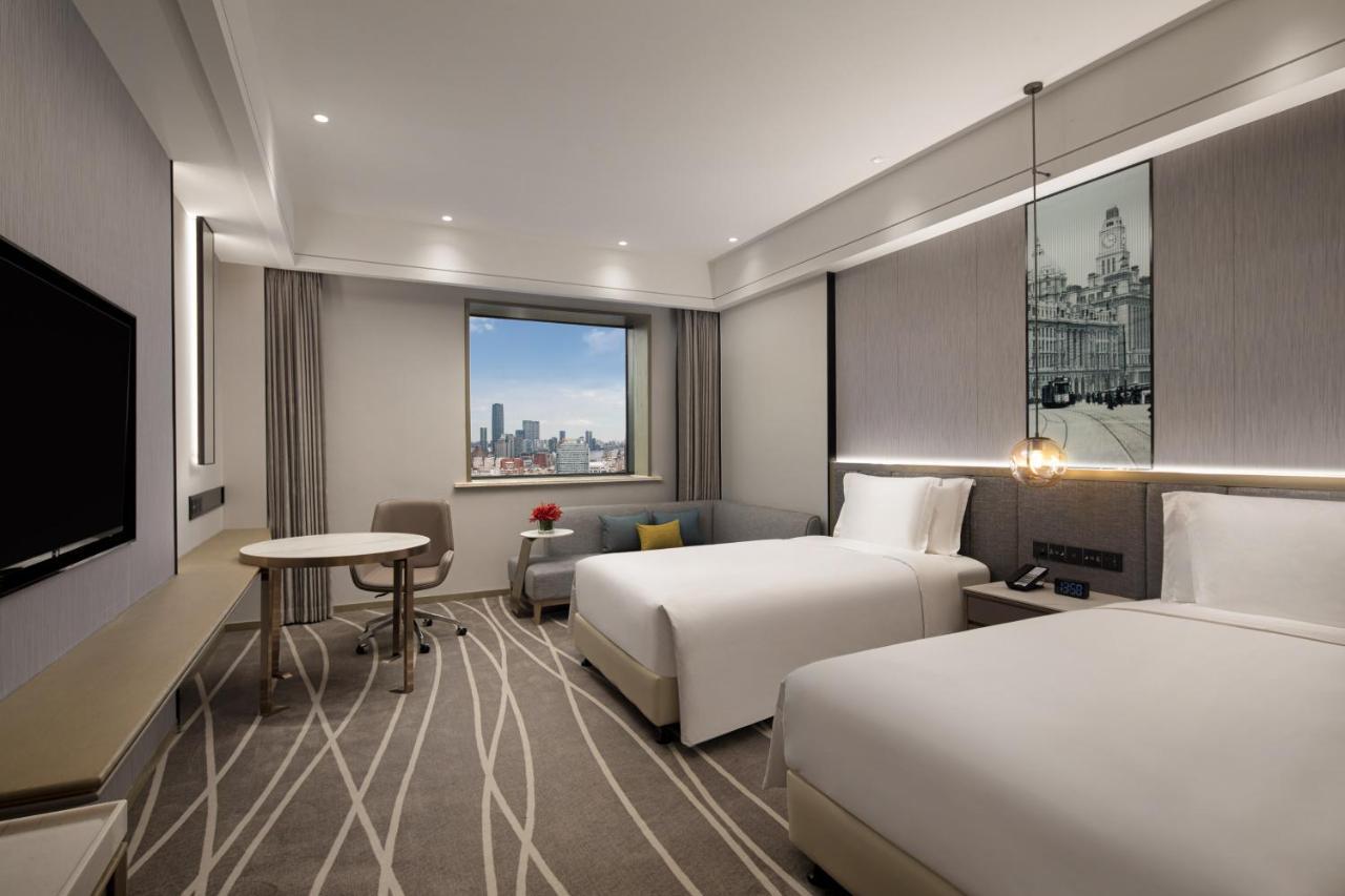 Crowne Plaza Shanghai Nanjing Road By Ihg Eksteriør bilde Deluxe Room