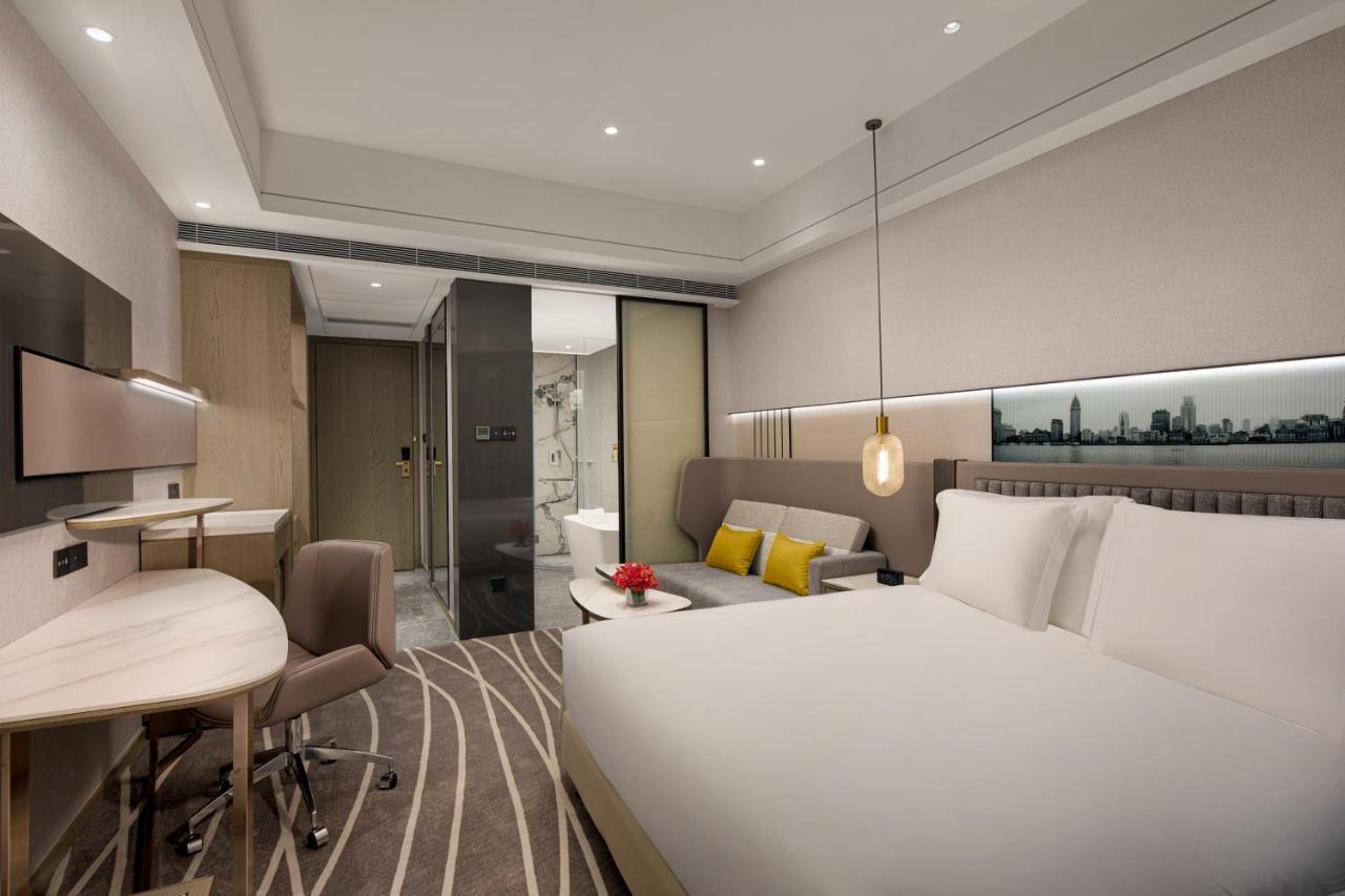 Crowne Plaza Shanghai Nanjing Road By Ihg Eksteriør bilde Deluxe Room